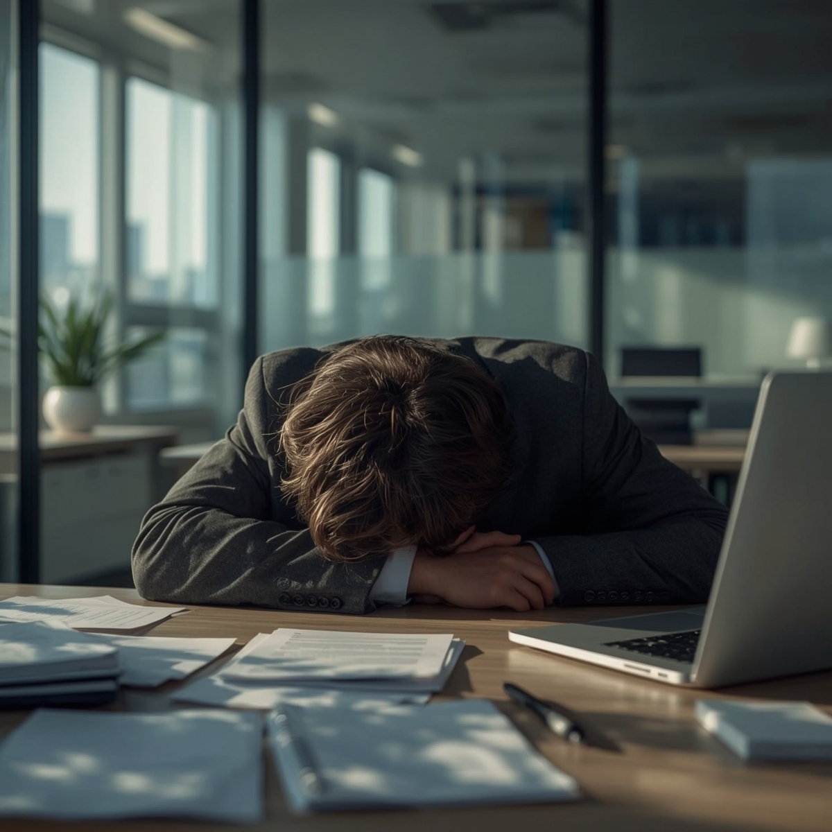 Junior manager struggling with leadership challenges